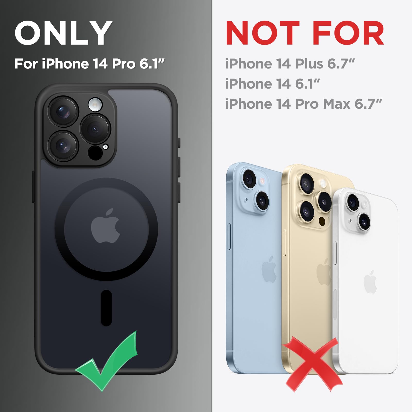 CAPRARO Magnetic for iPhone 14 Pro Case - Image 2