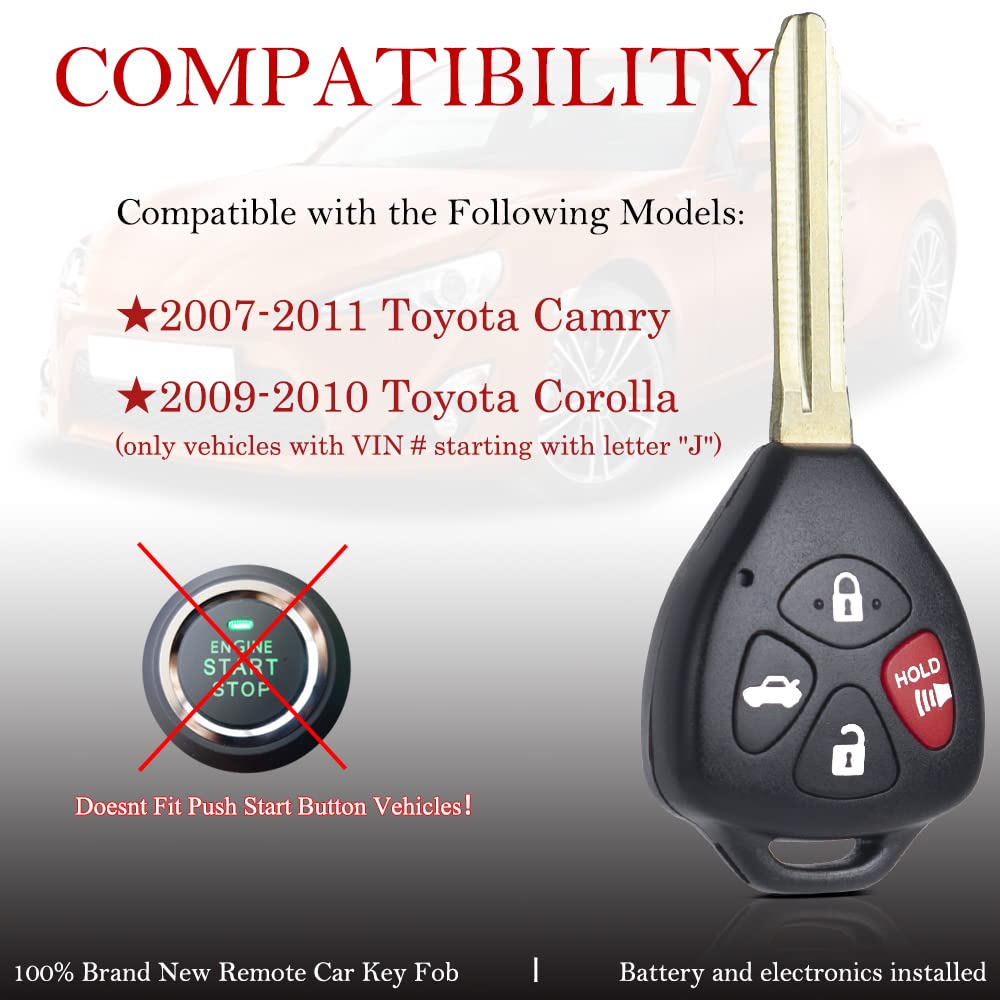 Discover 88+ about toyota key fob batteries latest in.daotaonec