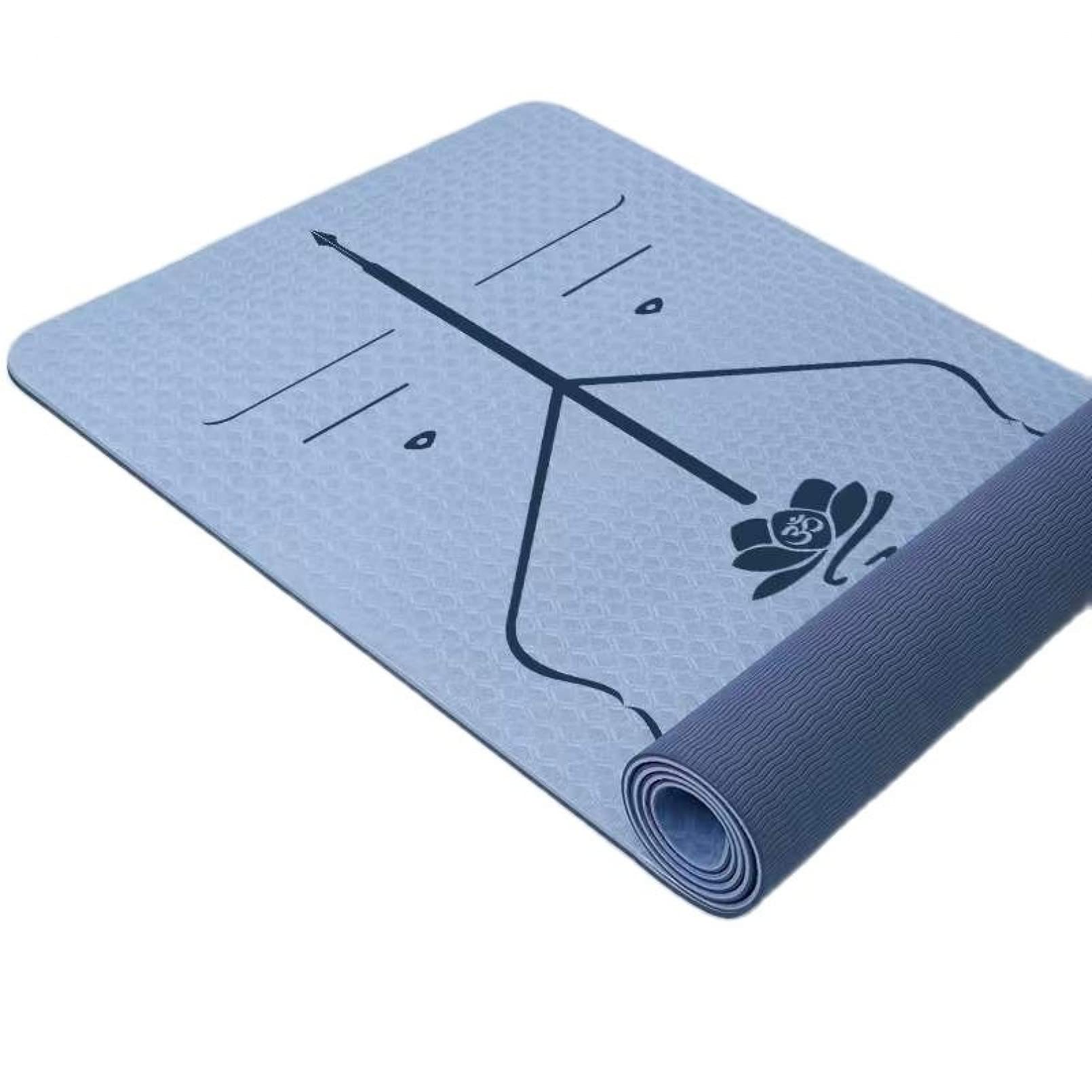 Tappetino da yoga tappetino da yoga antiscivolo per principianti fitness danza yoga tappetino antiscivolo tappetino fitness