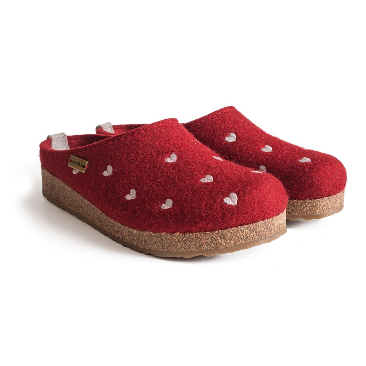HAFLINGER Red Clogs for Comfort and Style