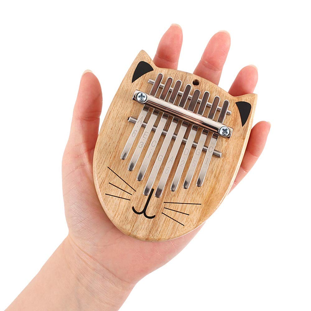 Amazon.co.jp: 親指ピアノ カリンバ kalimba カリンオルガン ミニ8キー 