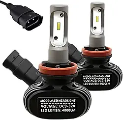 Lâmpada Ultra Led Titanium 8.000 Lumens H11 Par