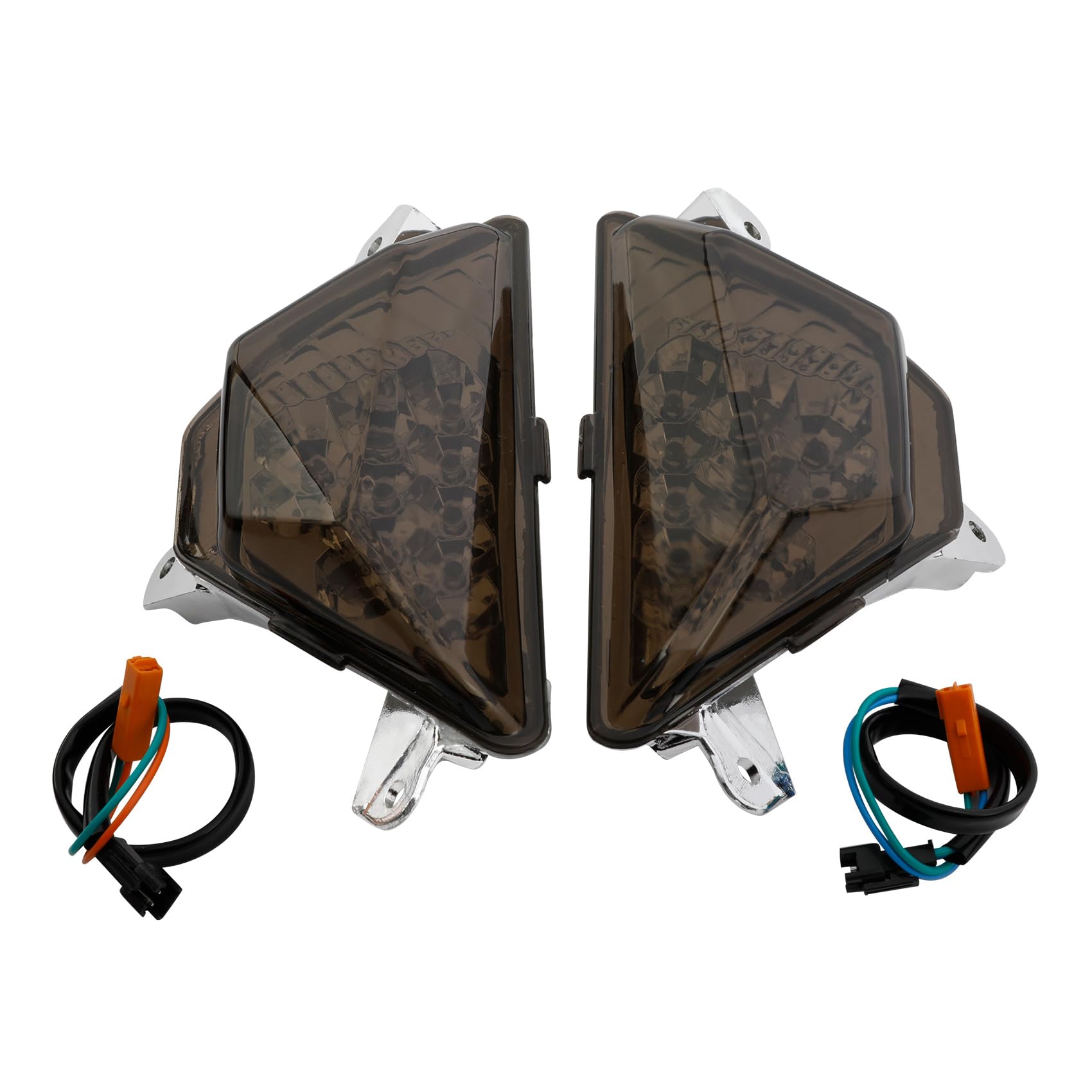 TCT-MOTORPARTS Front Turn Signals Light Fit For KAWASAKI NINJA 300 2013-2018 400 650 2018-2023