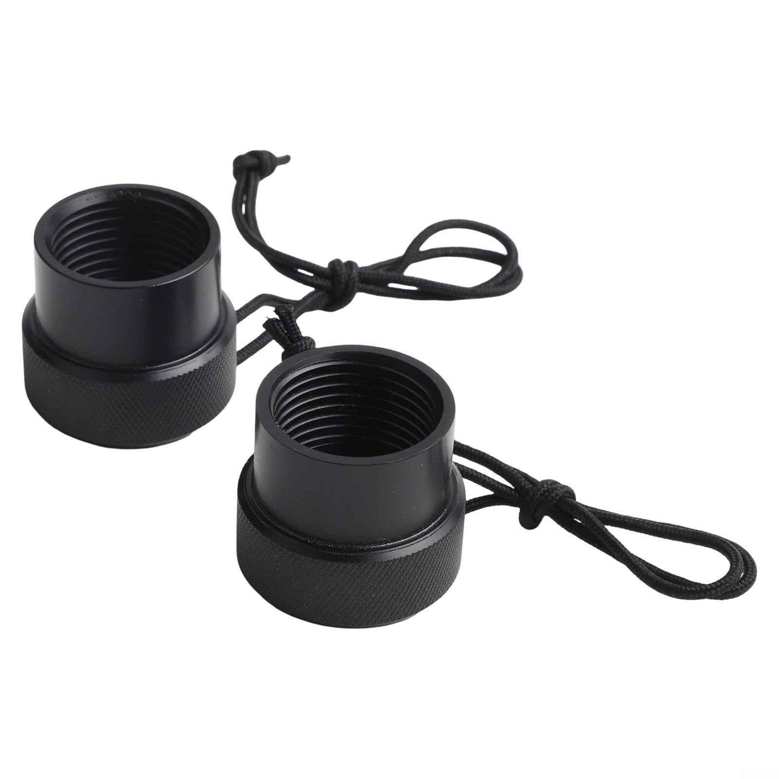 Diving Dust Cap Threaded Cover for DIN Tank Valve 1st Stage Regulator Compatible with Both 200 Bar and 300 Bar Fittings (2pcs)