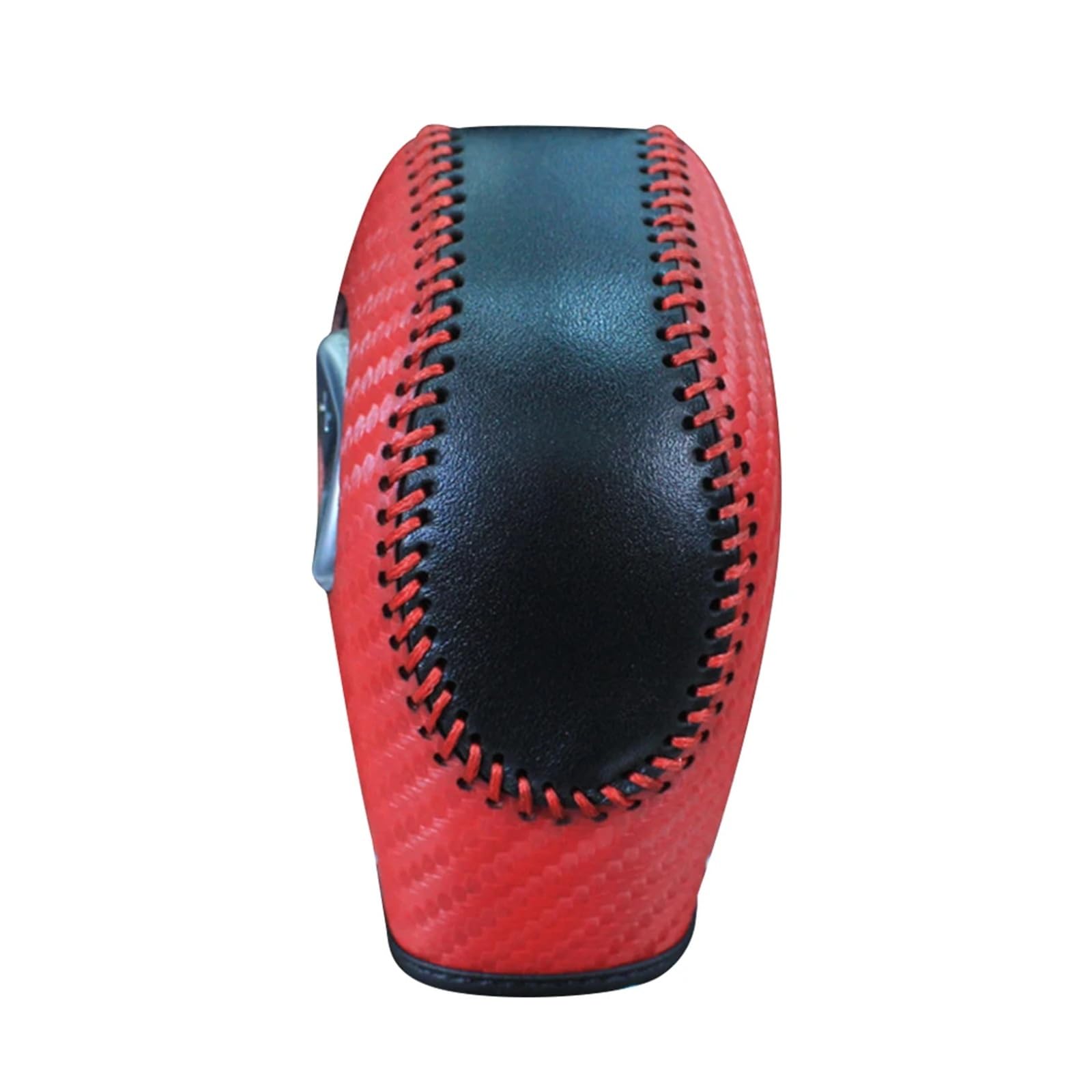 Zhannuobhd Carbon Red For Focus For Ecosport For Escape For Fusion For C-Max For Energi For Wagon For Fiesta Pu Car Gear Shift Knob Cover Stick Shifter Lever Knob(Carbon Red)