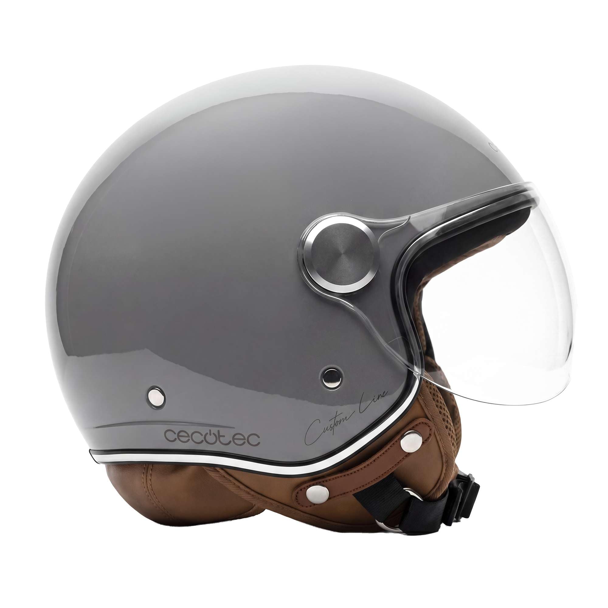 Cecotec Casco Moto Abierto Tipo Jet UrbanShield Casco Motocicleta Jet XS