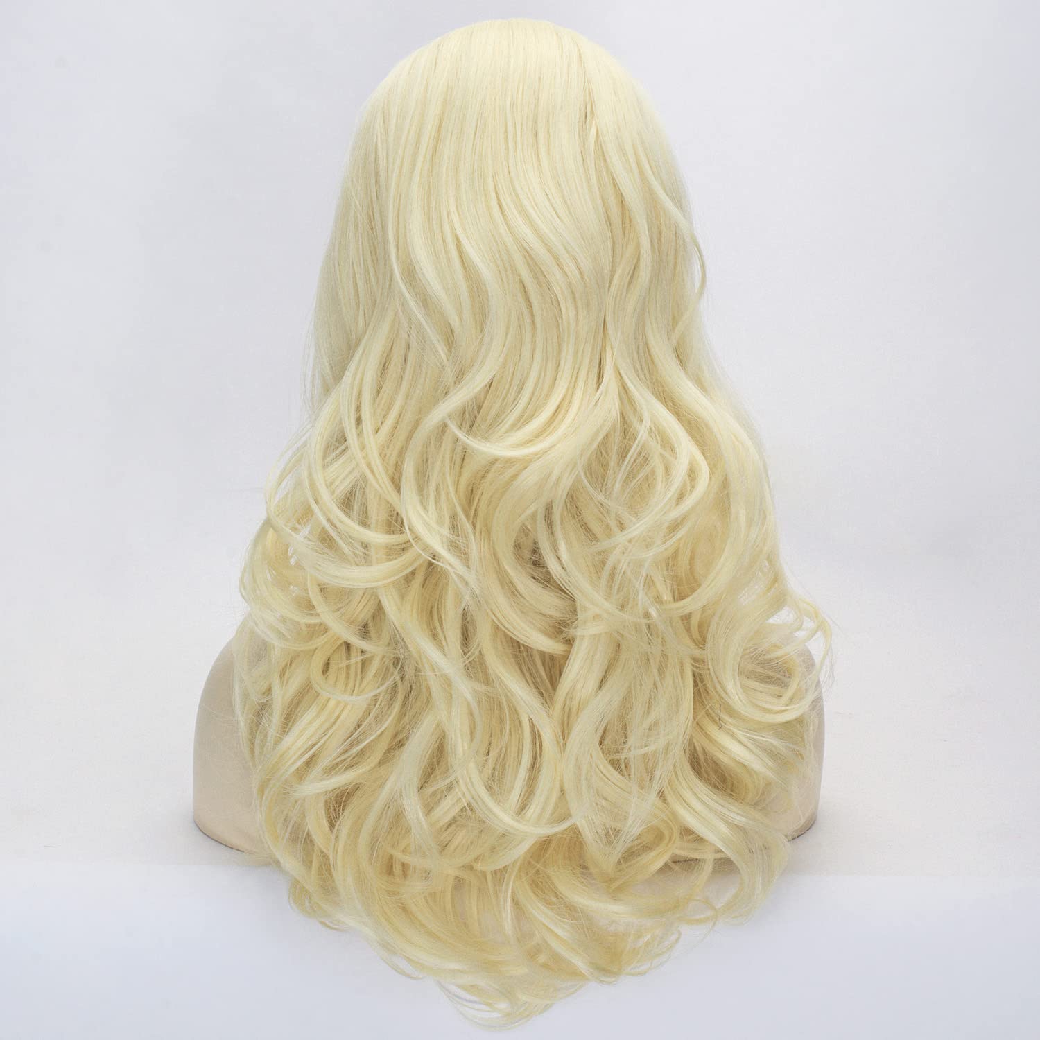 Aicos 70s Wigs for Women Big Blonde Hair Beehive Wig Costume Vintage Wig 60s 50s Dress Up Party Wigs for Women Pinup Halloween Costume Wig with Bangs - Image 5
