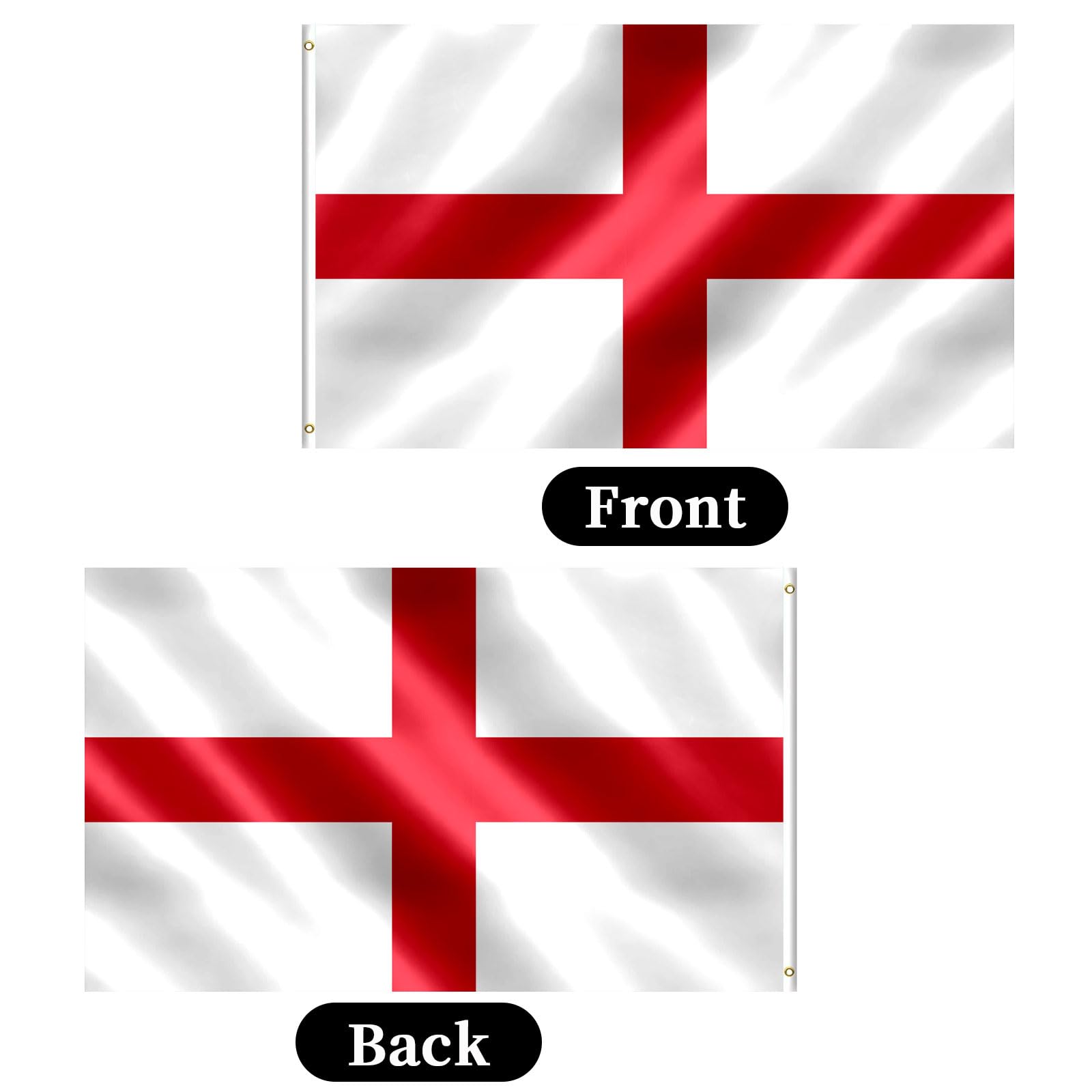 England Flag 3x5 FT English Flag With Brass Grommets Fade Proof For Outdoor Decor(England) - Image 3