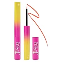 Vista 9 de Juvia's Place Garden Of Juvia's Liquid Liner Pink Hibiscus - Rosa fucsia brillante, maquillaje líquido de color intenso, sin crueldad, a prueba