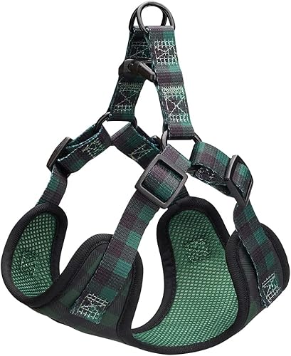 Miniatura 9 de Jack & Bully Arnés para perro, chaleco sin tirones, de neopreno ajustable, suave con malla transpirable, para todo tipo de clima, bulldog francés, a