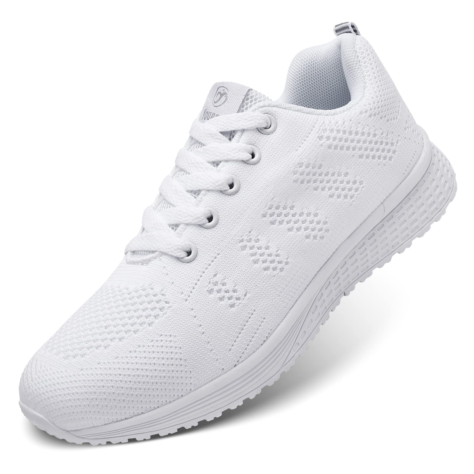 Zapatillas de Deporte para Mujer Zapatillas Deportivas para Correr Zapatos con Cordones para Caminar Zapatillas Transpirables para Correr al Aire Libre para Correr