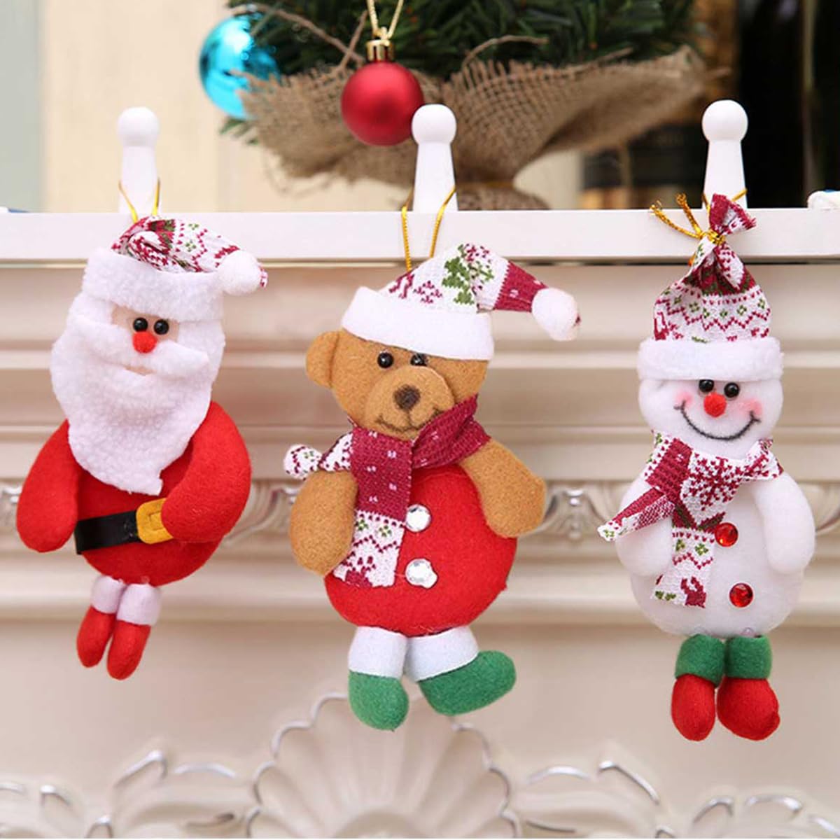 Amazon.co.jp: iikuru クリスマス オーナメント 10点セット