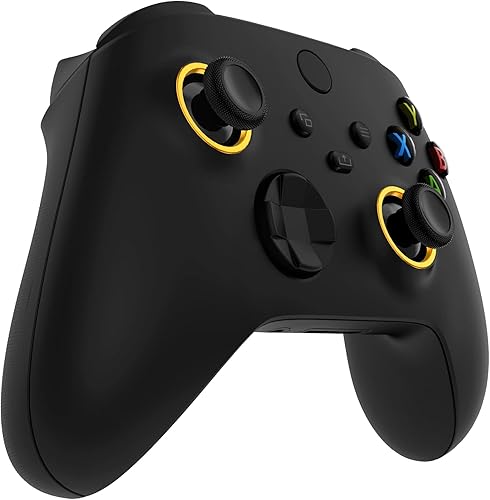 Vista 6 de eXtremeRate Anillos de acento personalizados de oro cromado para eXtremeRate ASR versión Shell para controlador Xbox Series XS, accesorios