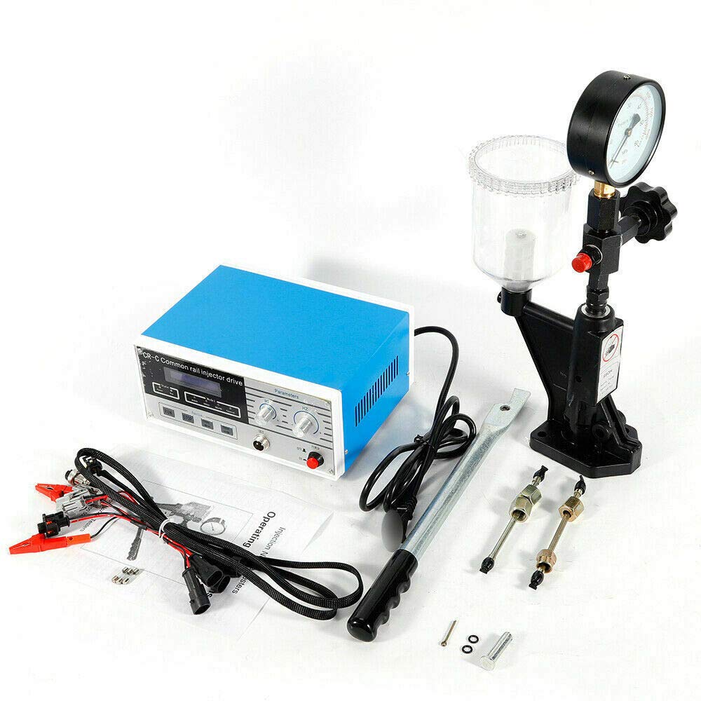 CR-C Multifunction Diesel Common Rail Injector Tester 8000 PSI - S60H Nozzle Validator Buenos Diesel Inyector Combinación Herramienta