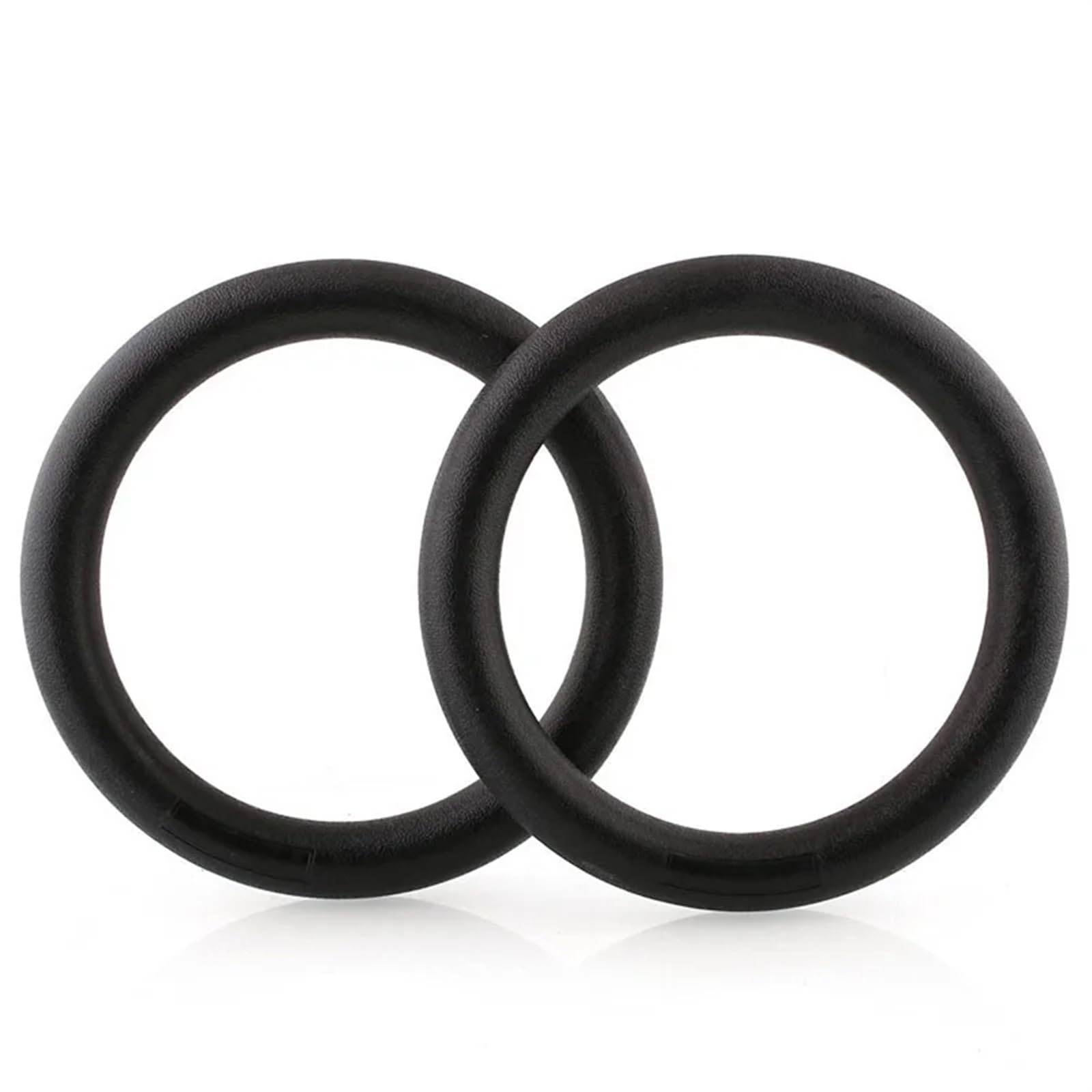 Anelli da Ginnastica Anelli da Ginnastica ABS 28 mm Palestra for trazioni for Allenamento della Forza del Corpo Regolabili Neri