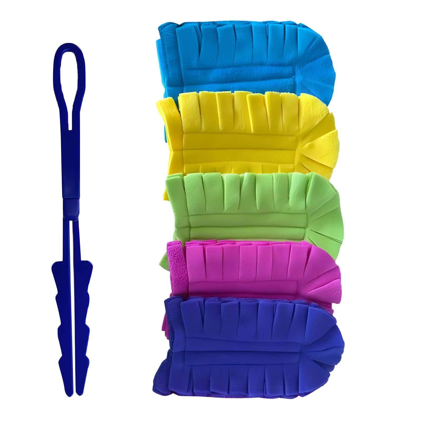 5Pcs Tightly Woven Cleaning Tools for Household Workplace and Vehicle Interior Care Good Density Collector