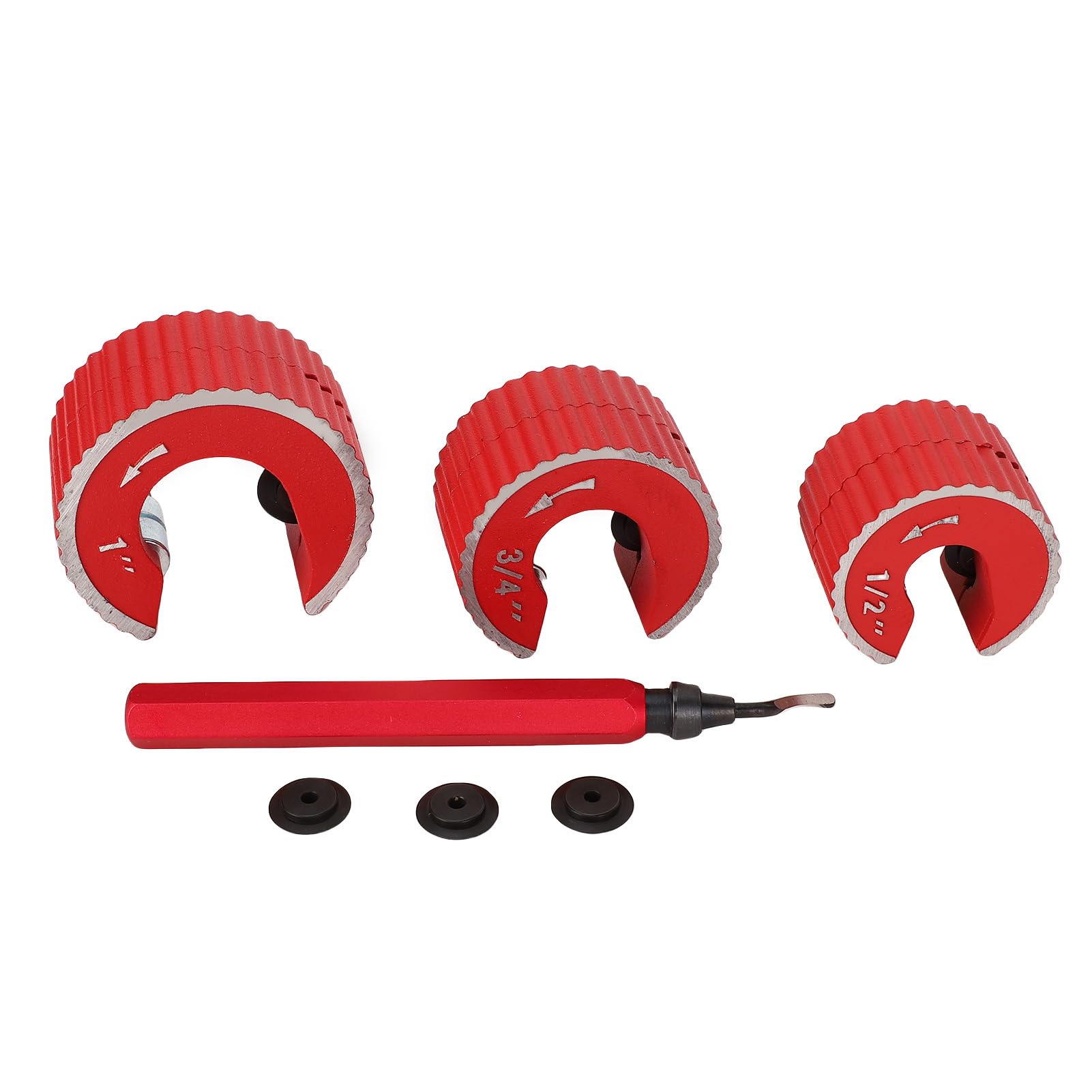 Tagliatubi per Rame 3 Pezzi, Tubo Tagliacavo 12,7 19 25,4 Mm con 3