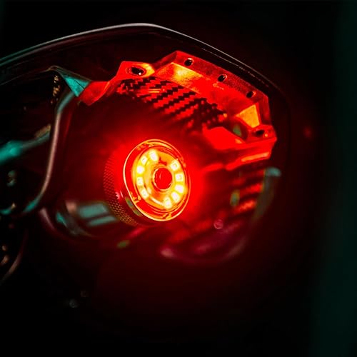 Miniatura 2 de LEZYNE Saddle Drive 250 Trasero Negro Satinado (1-LED-42R-V137)