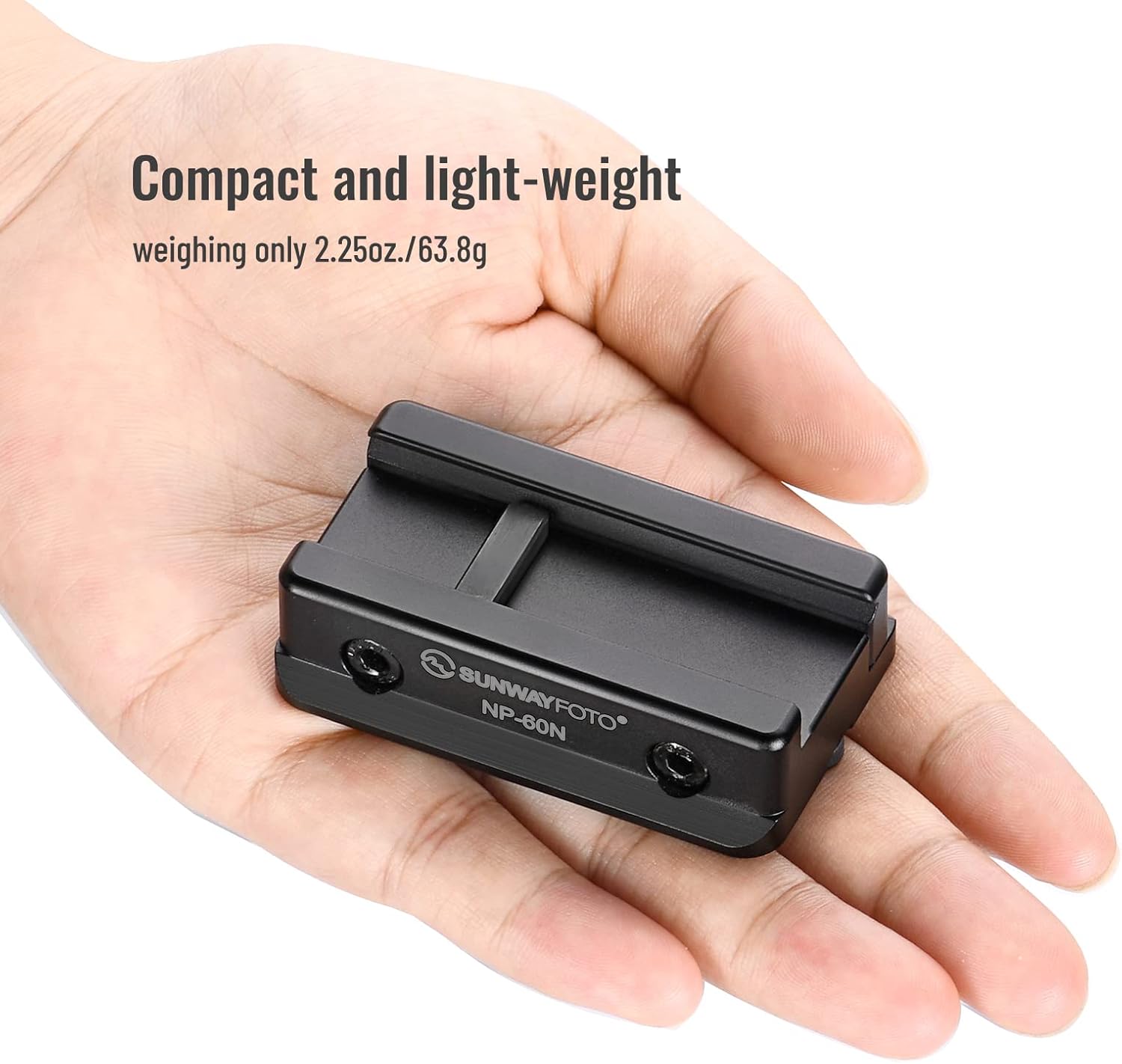 Picatinny Arca-Swiss Tripod Dovetail Adapter Mount Arca/RRS Compatible, 2509 - Image 3