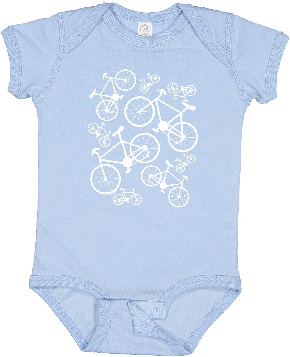 inktastic White Big/small Bikes Baby Bodysuit