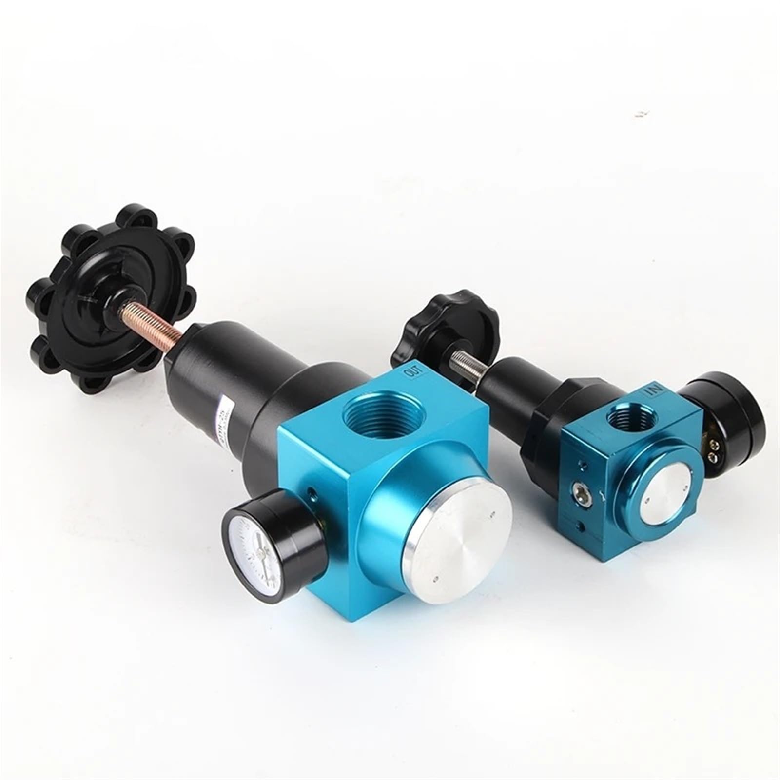 QTYH-8 QTYH-10 QTYH-15 QTYH-25 QTYH-50 1/4 3/8 1/2 2 BSPT przyłącze wlotowe pneumatyczne wysokie ciśnienie 0~40 bar regulator powietrza z manometrem (QTYH-20)