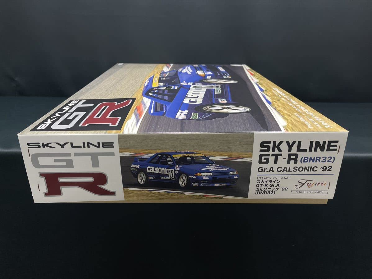 フジミ スカイラインGTR GrA カルソニック92(BNR32) Amazon | 1/12 AXESシリーズNo.3 スカイラインGT-R Gr.A