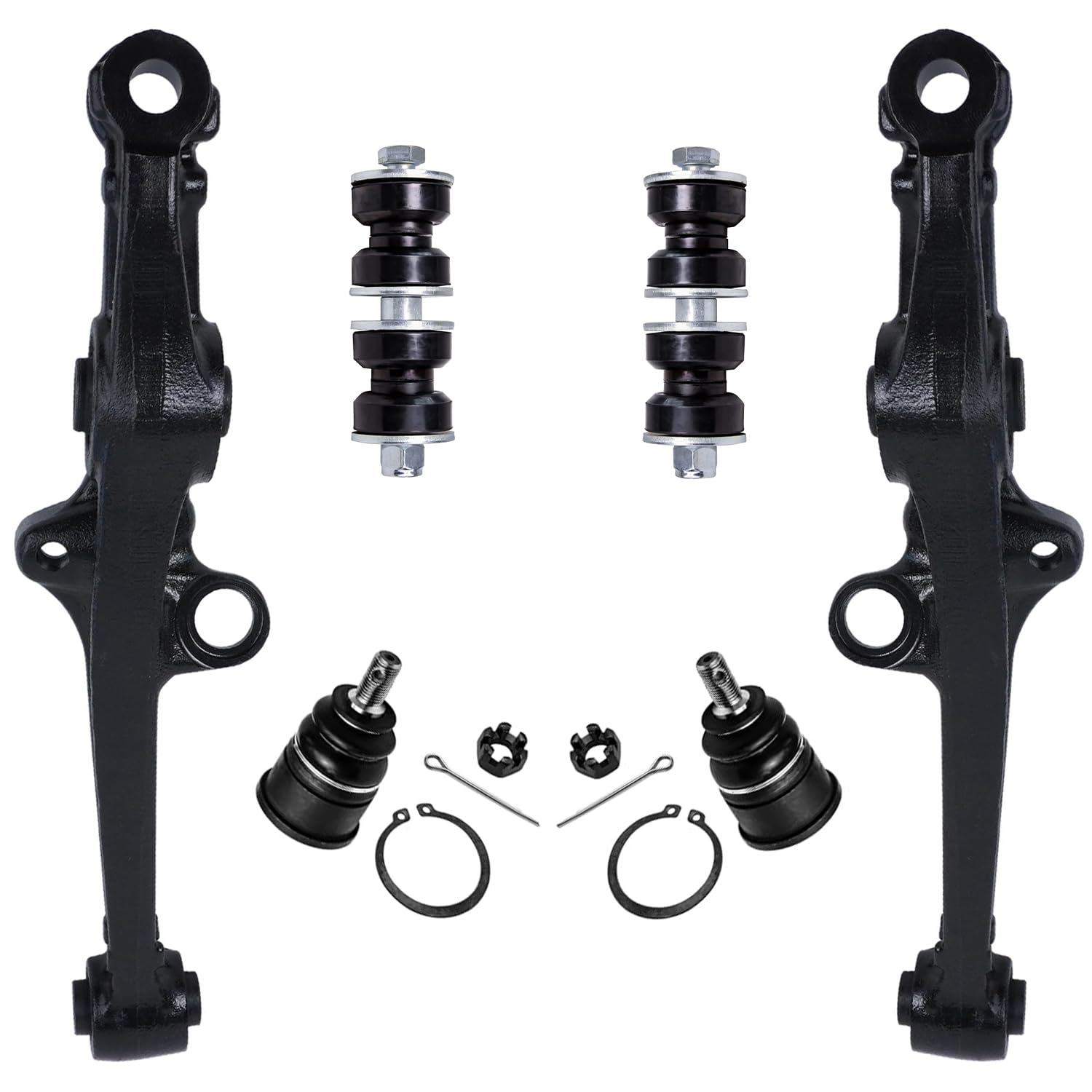 Detroit Axle - 6pc Front End Suspension Kit for Honda Accord Odyssey