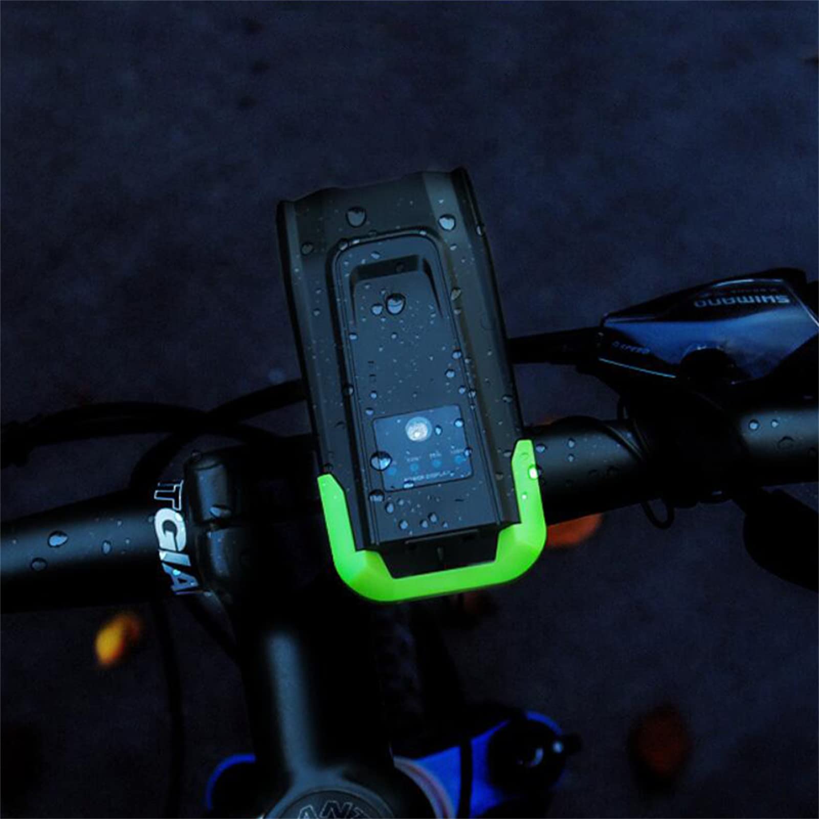 Oświetlenie Bezpieczeństwa Światło Rowerowe Reflektor 4000mah Zestaw Do Ładowania Usb Światło Rowerowe Wodoodporny Super Jasne Światło Rowerowe I Dzwonek Samochodowy Na Prezent