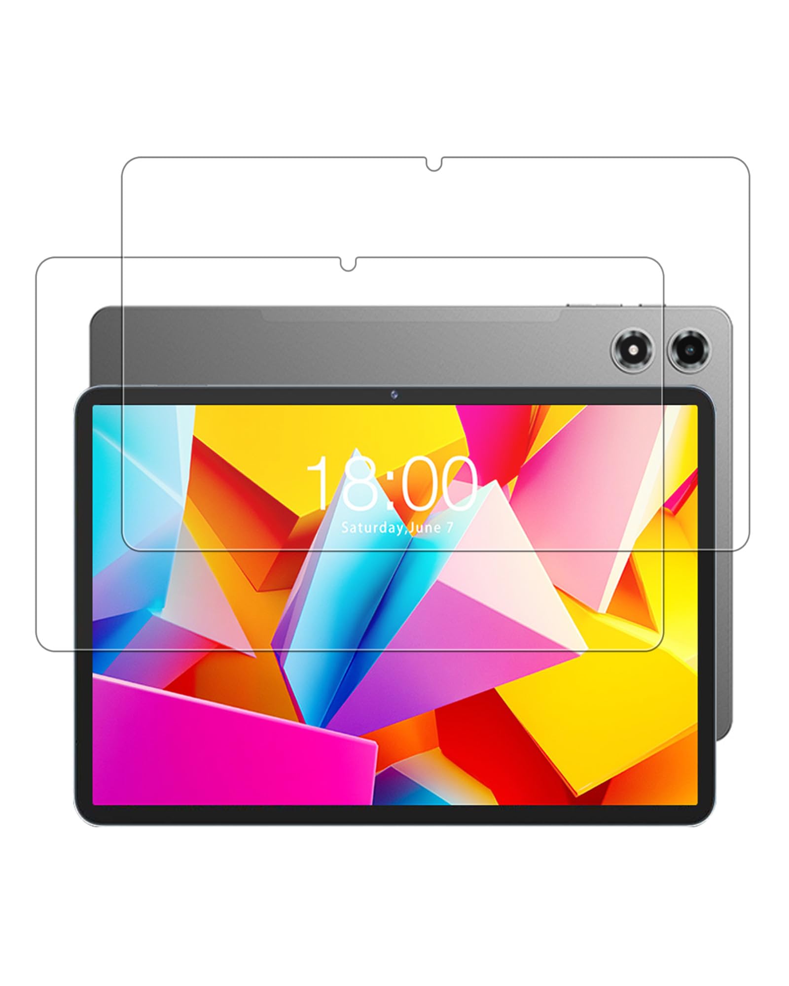 [2 Pack] for Teclast T50 Plus 2025 Tablet 11 Inch Tempered Glass Film, Screen Protector for Teclast T50 Plus 5G 11" Tablet Anti-Scratch & Sensitive & 9H Hardness