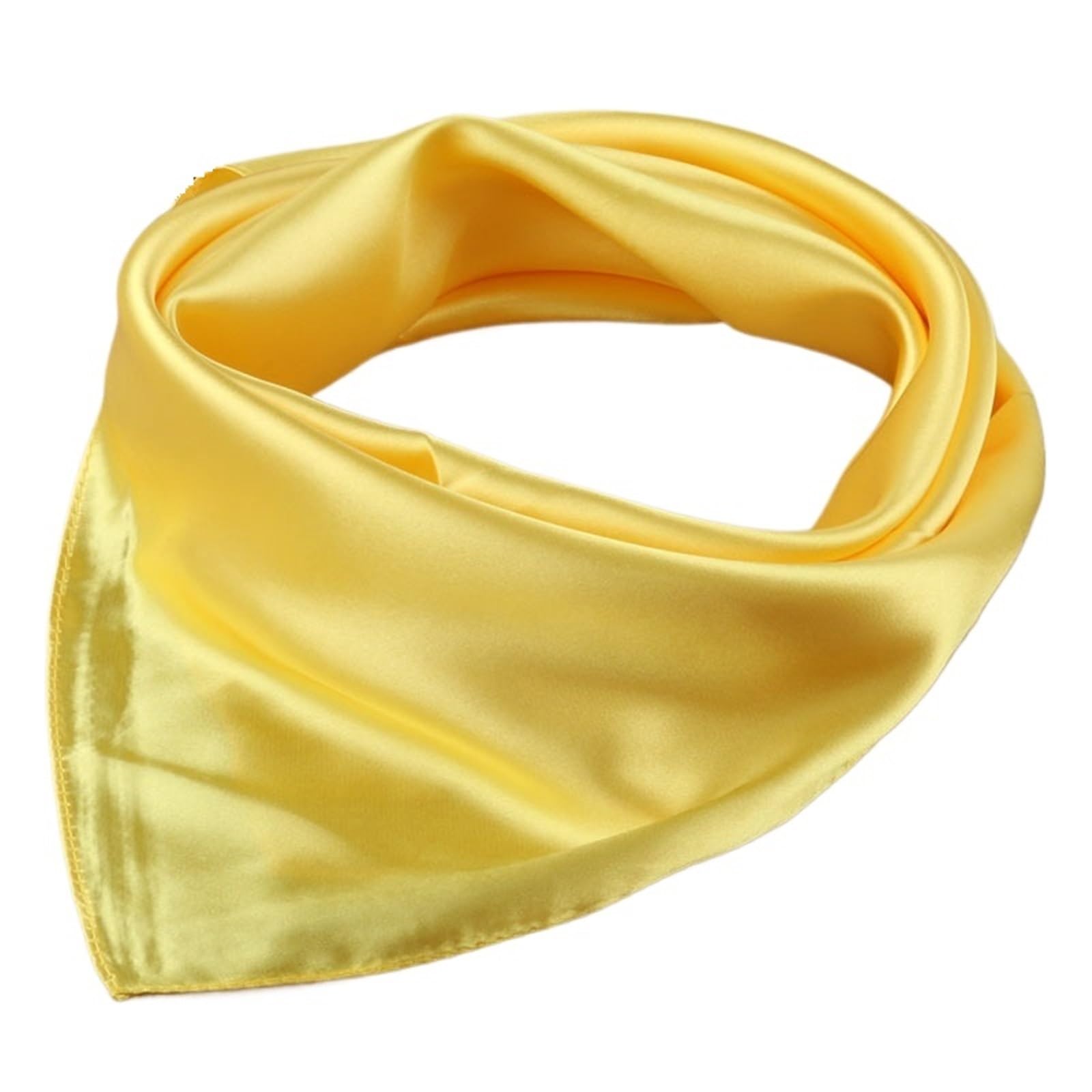 Bufanda Cuadrada de Seda Mulberry, Pañuelo Cuadrado de satén con Tacto de Seda for Mujer, pequeño pañuelo Liso, pañuelo de Seda for Mujer(9)