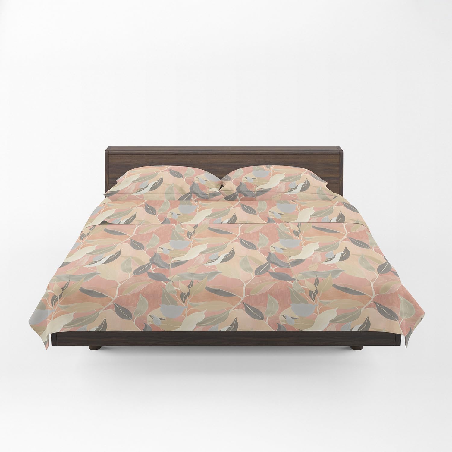 Osama Home Guzzini Classic Double Bed Set Double Bed Sheets Percale Cotton 240 x 280 cm + Fitted Sheet Double Bed Fitted Sheet Under 175 x 200 cm Mattress 30 cm + 2 Pillow Cases Bed 50 x 80 cm
