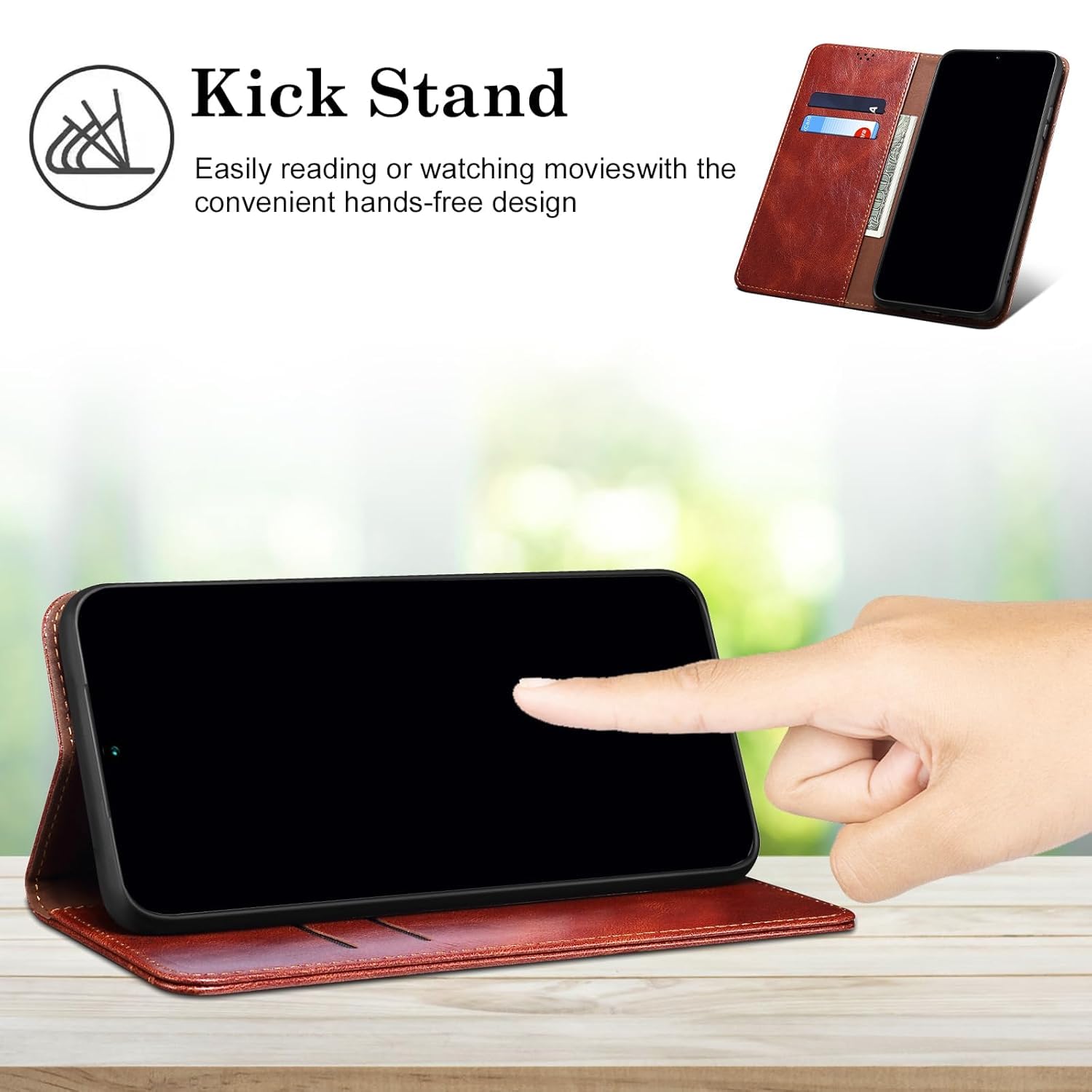 ClickAway Flip Cover for Oppo K14x 5G | Oppo A6x | A6s 5G 5G