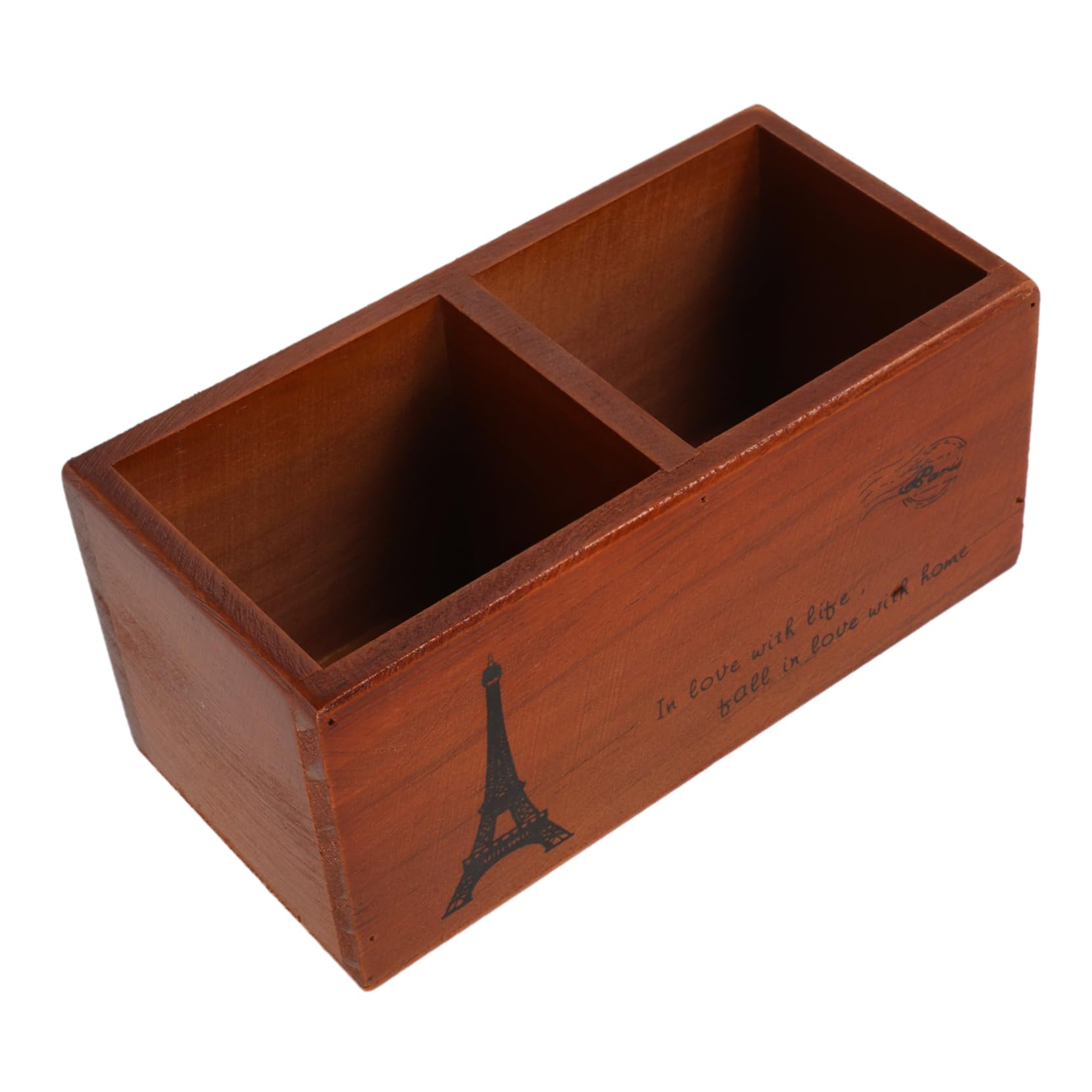 Mikinona Retro Barber Scissor Holder Box Wooden Tool Storage Hairdressing Scissor Holder Home Salon Use