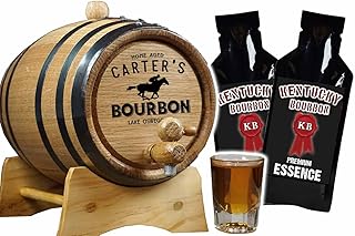 Personalized Barrel Aged Kentucky Bourbon Making Bootleg Kit™ (5 Liter) - Custom Engraved - Age in a Barrel Keg - Thousand Oaks Barrel Co. - Great (B821)