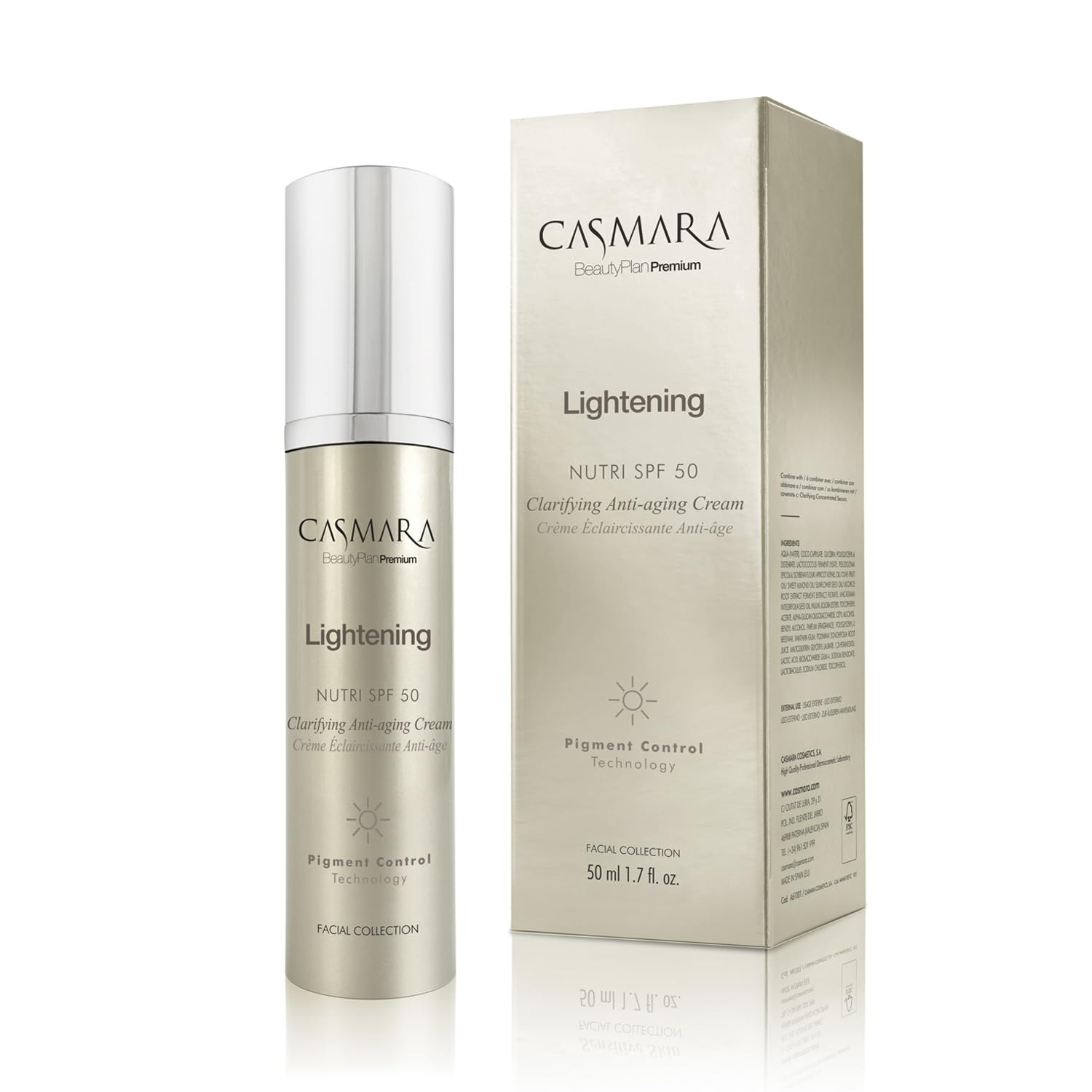 Casmara Lightening Clarifying Cream Spf50 50ml