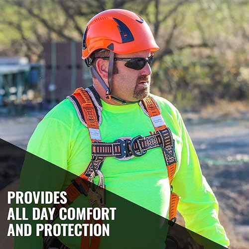 Miniatura 5 de Malta Dynamics APEX ANSI Z89.1 - Casco de seguridad tipo 1 para construcción con viseras complementarias