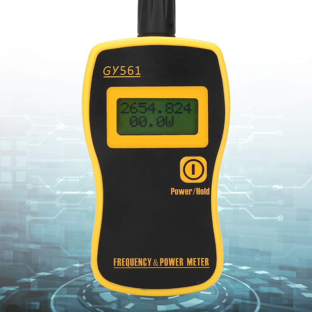 Frequenzimetro Portatile GY561 per Radio a 2 Vie con Cavo SMA‑F, Misuratore di Potenza Digitale RF e Frequenzimetro.