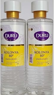 Duru Limon Kolonya Pet Şişe 2 Adet X 400 Ml Fırsat Paketi (Karton Ambalajsiz) Evissa 100 Gr. Sabun Hediye