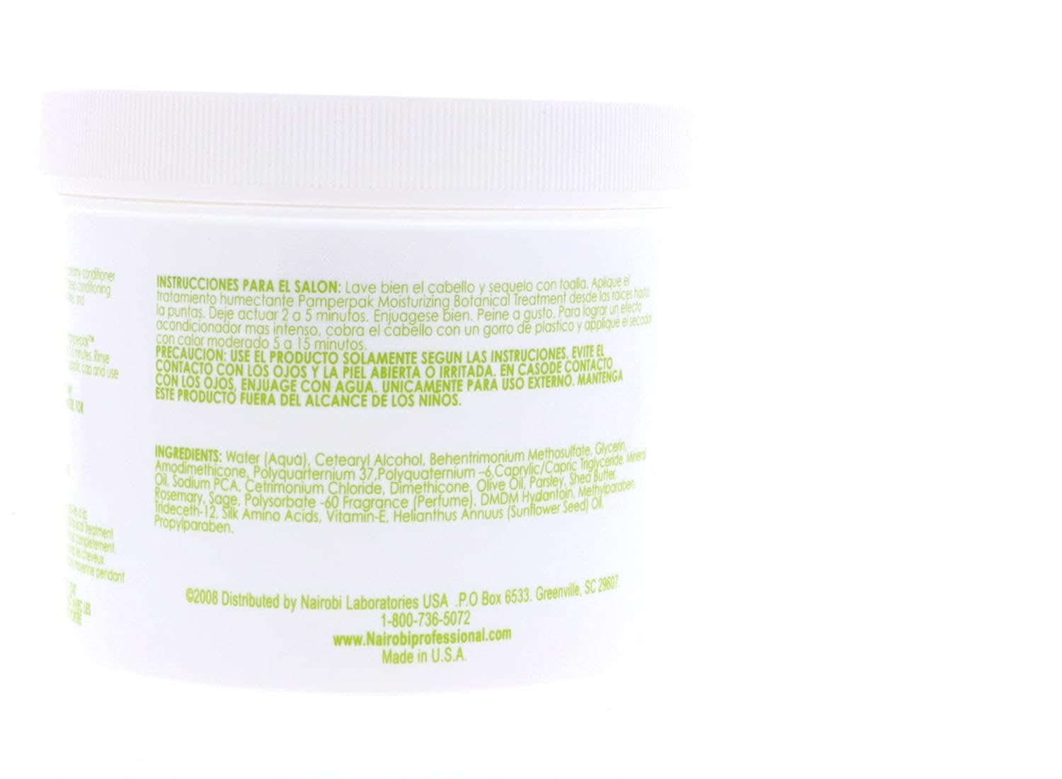 Nairobi Pamper Pak Mask (32 oz. / liter)