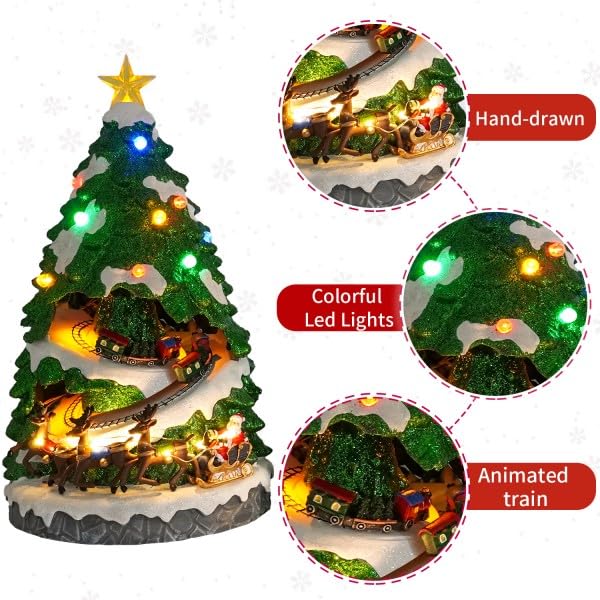 Plastic Tree Merry Go Around The World〈… Amazon.com: Generic Hand-Painted Multicolor Plastic Christmas