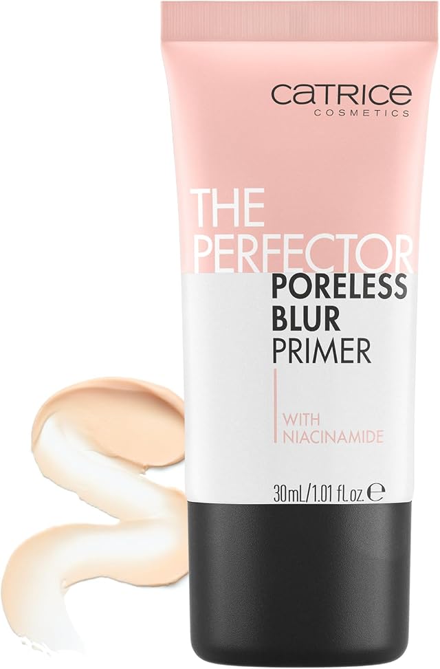 Catrice The Perfector Poreless Blur Primer Prebase larga duración (30ml) | Larga duración, Refinador de poros, Suavizante, Todo tipo de piel, Prebase, Resultado inmediato, Fórmula de cuidado