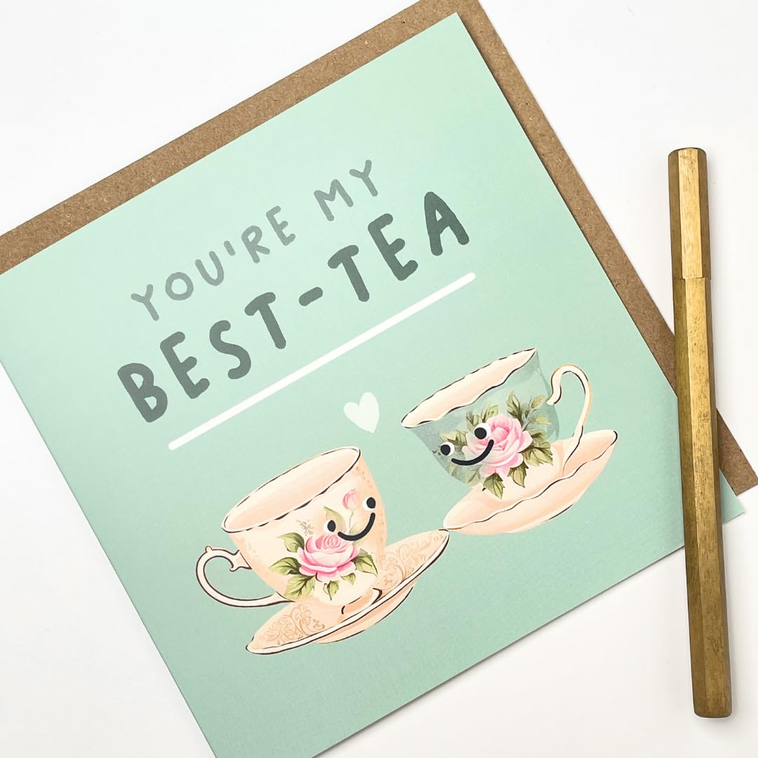 Old English Co. Cadeau D'amitié Pour Femme U2013 Carte D'anniversaire Amusante Pour Meilleure Amie U2013 Carte De Remerciement Pour Une Amie Spéciale U2013 Carte