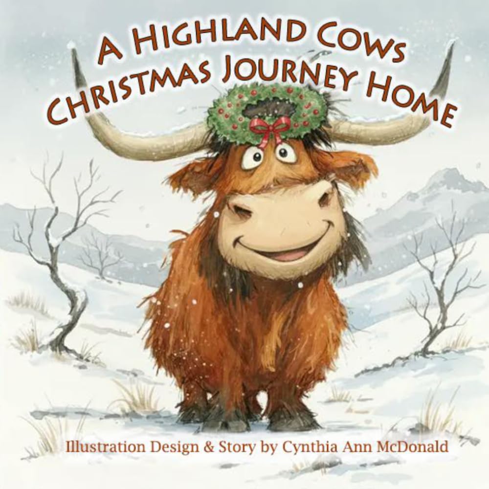 A Highland Cows Christmas Journey Home