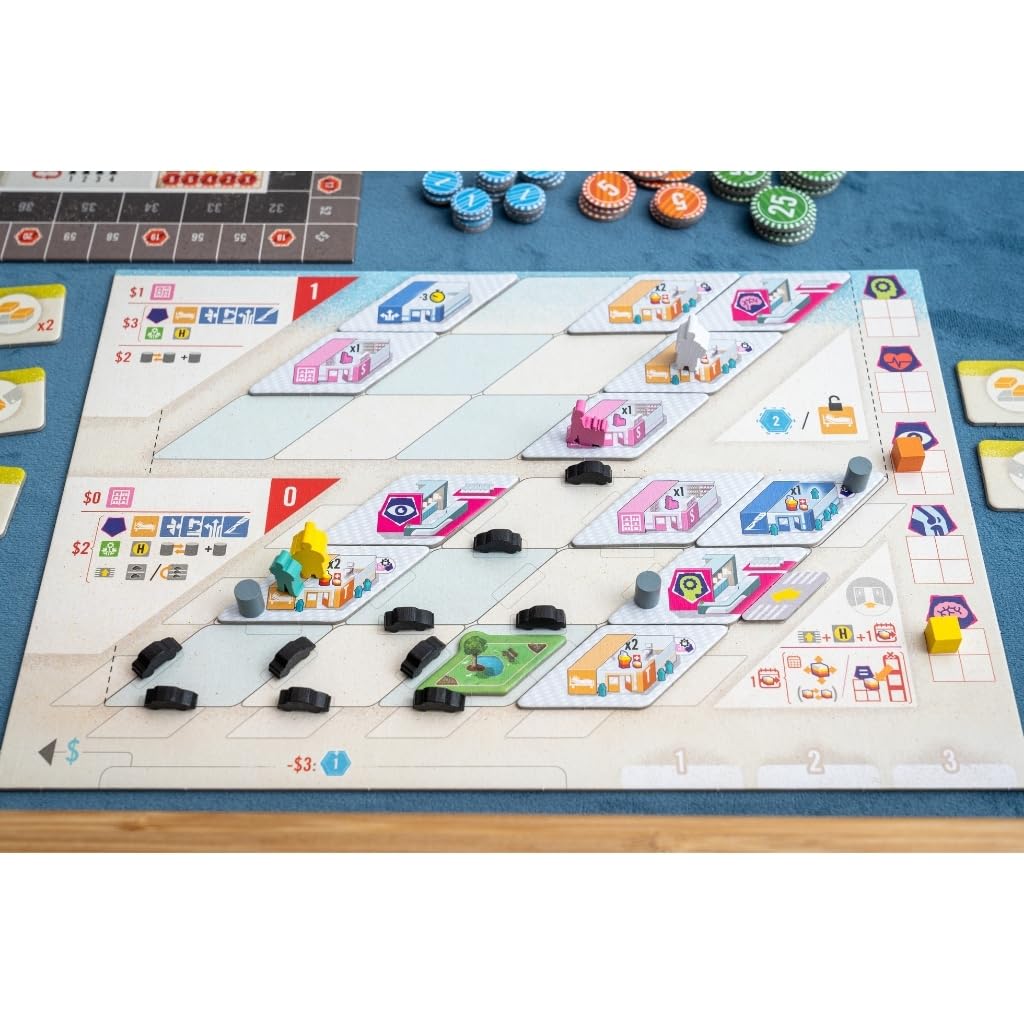 Capstone Games | Clinic Deluxe | Board Game | Base Game | 1 to 4 Players Ages 14+