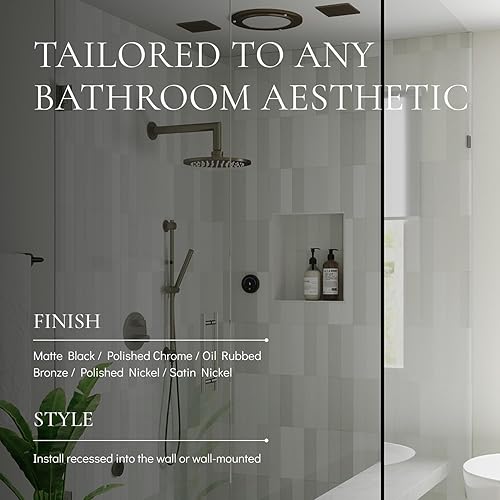 Miniatura 3 de ThermaSol MTC-SVRD-PC ThermaSol MTC-SVRD Micro Touch Steam Shower Kit - Includes Control Panel and Steam Head