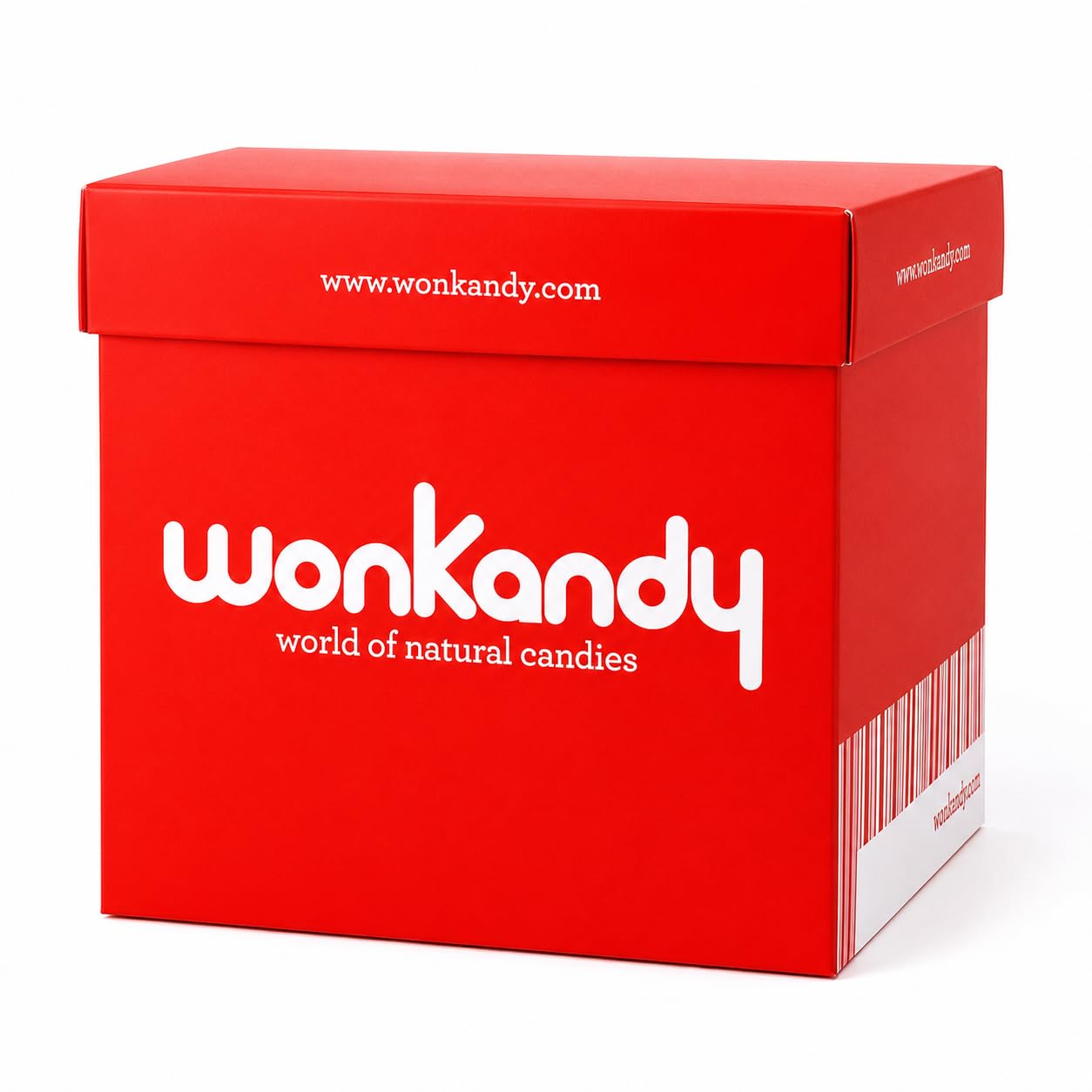Wonkandy Caja Roja XXL 3 kg Pudełko Prezentowe ze Słodyczami