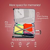 VIP Corsa 3 Pc Set Cabin 55 Cm (Small) Check-in 66 Cm (Medium