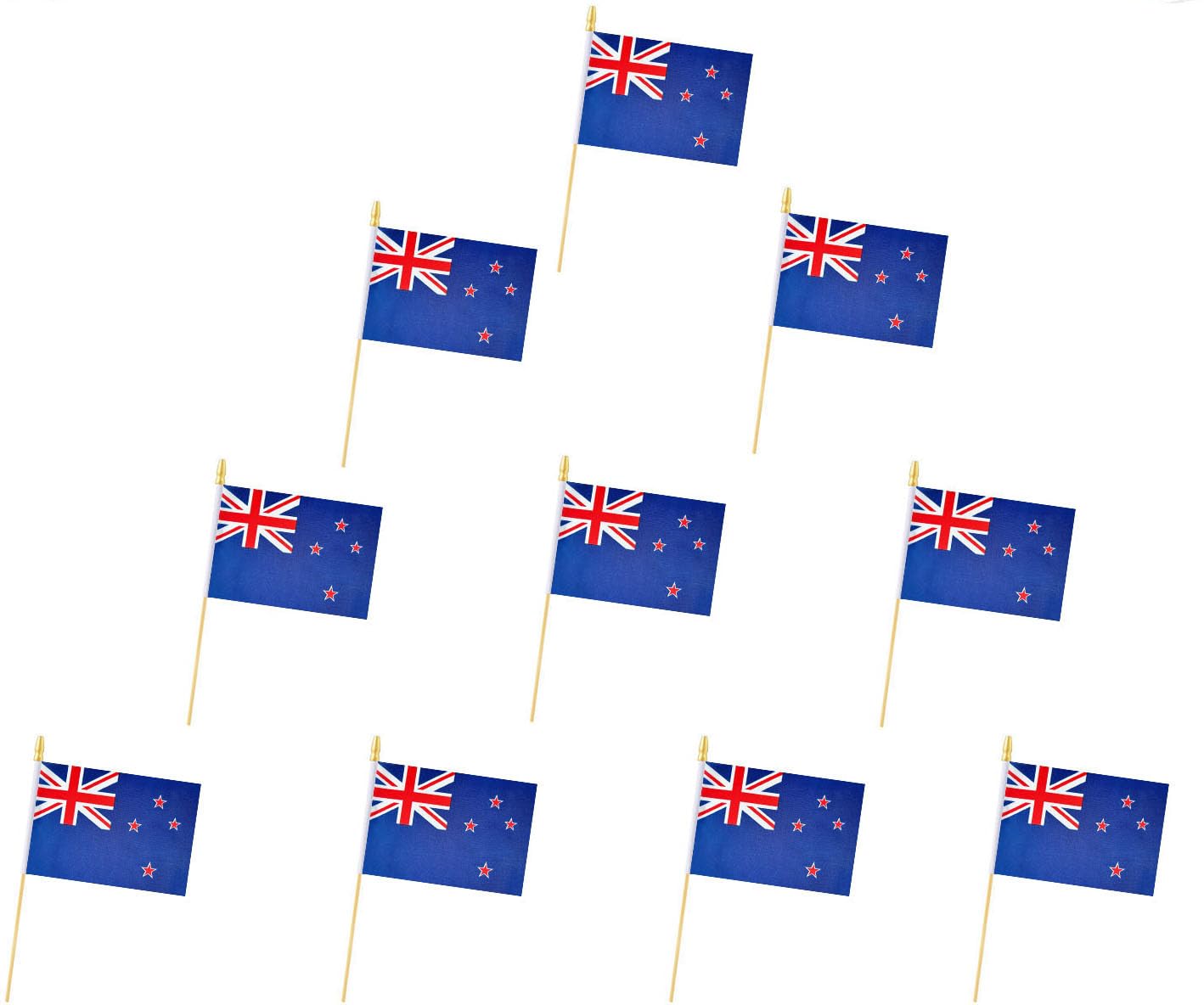 New Zealand Flags, New Zealand Mini Flag Small flag, for Party, Shops and Bars Decorations, And International Day Celebrations. (N Z)