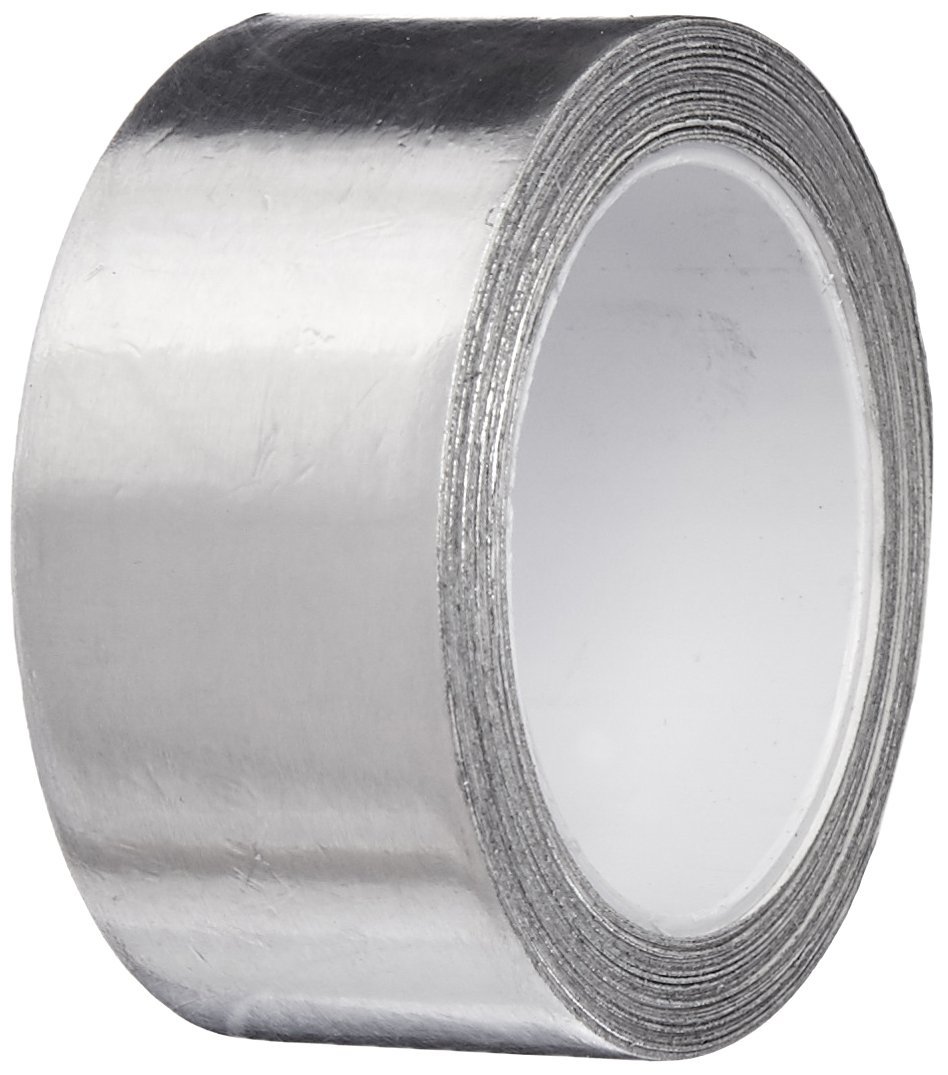 TapeCase 1-5-1170 1170 - Cinta adhesiva de aluminio (1 rollo), color plateado