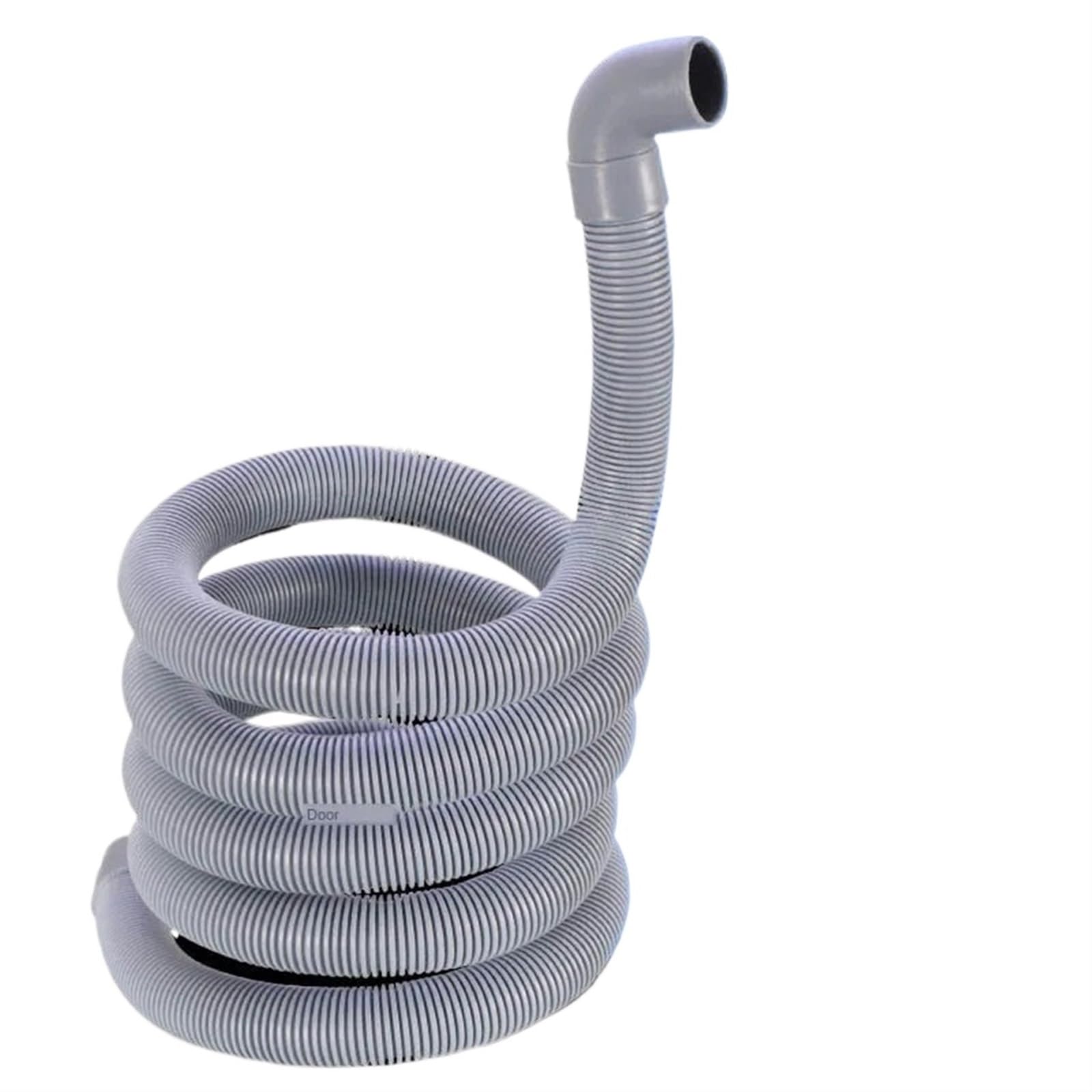 Ablaufschlauch-Verlängerungsrohr, Waschmaschinenschlauch, Sanitärschläuche, Waschmaschinen-Ablaufrohr, verlängerte Verlängerung, 1,5/2/3/4 Meter Abwasserschlauch (4 m gebogen)